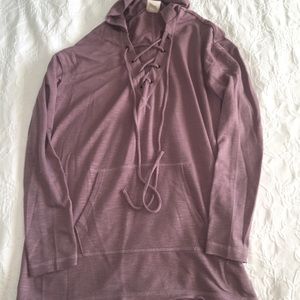 Mossimo Mauve Pullover Sweatshirt